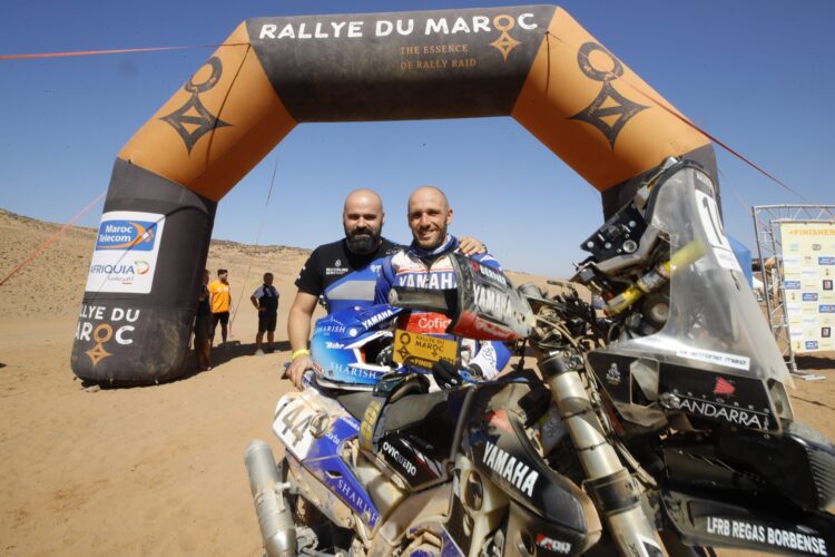 Português marca posição no Rallye du Maroc