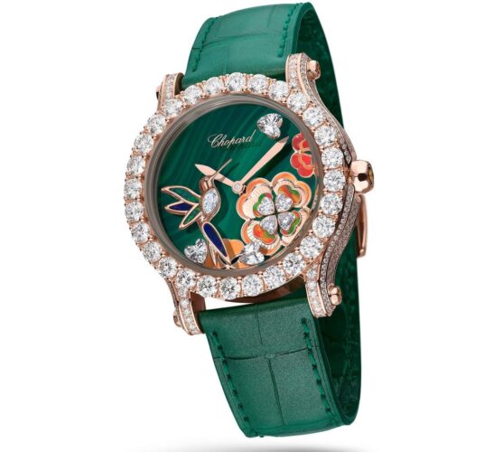 Happy Sport Métiers D’Art Da Chopard Presta Homenagem Ao Reino Animal Com Uma Linha De Edição Limitada Em Ouro ético E Diamantes Dançantes.