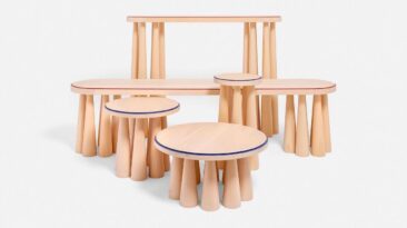 A Coleção Bogdan faz uso de um tronco sólido de madeira de tília