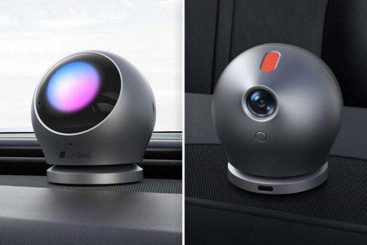 A Câmera De Painel Tmall Genie Coloca Uma Câmera Inteligente Inspirada No Apple HomePod Mini Em Seu Carro