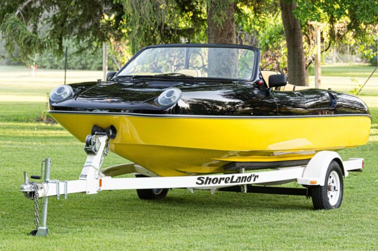 Esta Lancha Inspirada Na Porsche é Um 911 Anfíbio Para Colecionadores Automotivos