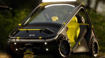 Este veículo de mobilidade urbana em forma de bumerangue também é adequado para aventuras difíceis