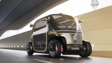 Este pod de viagem reconfigurável é o seu salão pessoal, recanto de leitura ou até mesmo um ginásio