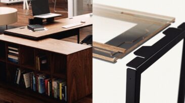 Como esta mesa modular permite que você projete seu espaço de trabalho ideal sem suar a camisa