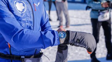 Montblanc na Maratona de Gelo Antártica