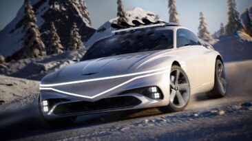 O conceito Genesis X Snow Speedium é um cupê elétrico de luxo pronto para o inverno
