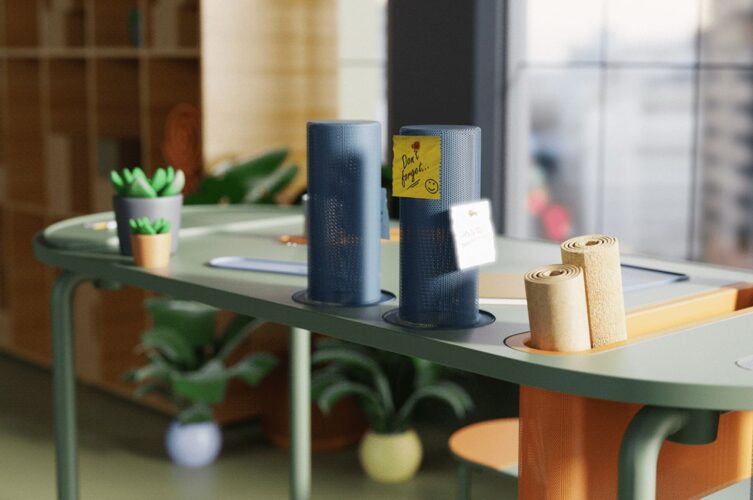 Uma Mesa Portátil E Multifuncional Que Atende A Todas As Necessidades Do Seu Espaço De Trabalho