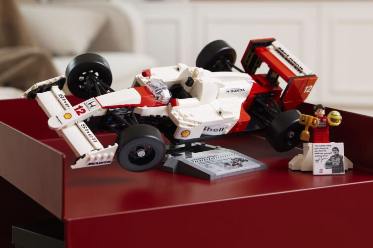 LEGO McLaren MP4/4 Com Minifig De Ayrton Senna Chegando Em Março Para Enfeitar As Prateleiras Dos Fãs De F1
