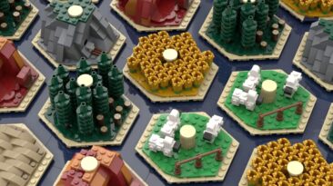 A versão LEGO de 'Settlers of Catan' é PERFEITA para amantes de tijolos e nerds de jogos de tabuleiro