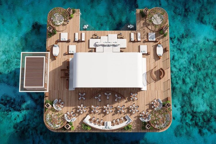 Um Centro De Entretenimento Flutuante Que Viaja Pelo Mundo