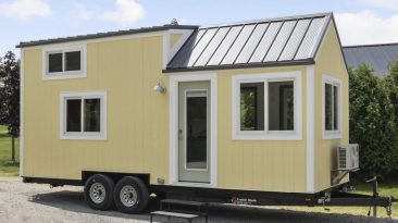 The Buttercup Tiny Home Permite Que Você Organize Um Jantar Incrível Em Estilo Micro-vivo