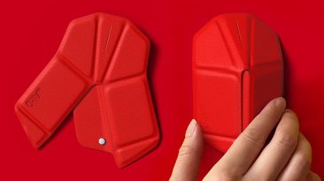 Mouse Bluetooth inspirado em origami transforma um dispositivo mundano em uma declaração de moda