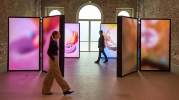 Exibição visual de design essencial, inovador e harmonioso da Samsung na Milan Design Week 2024