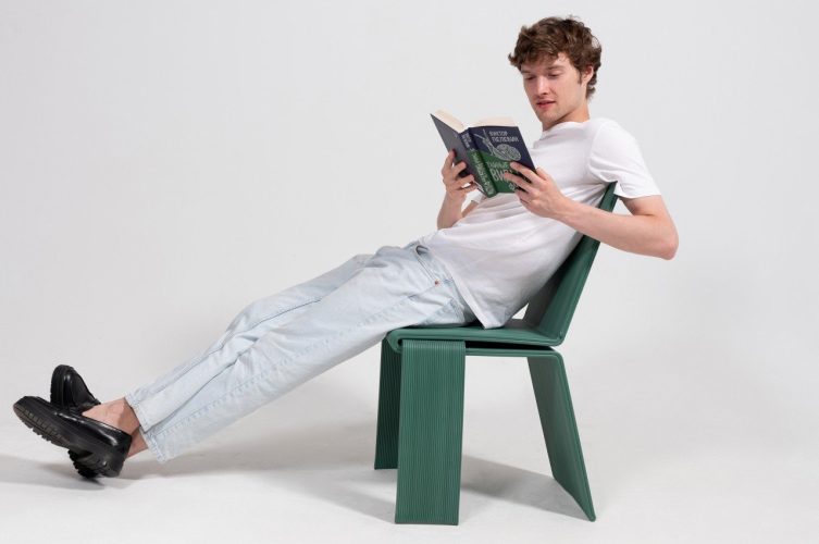 Cadeira Impressa Em 3D Sustentável Não Precisa De Cola Ou Parafusos Para Conectar Suas Peças