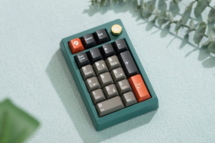 Teclados numéricos sem fio coloridos tornam a análise de números um pouco mais animada