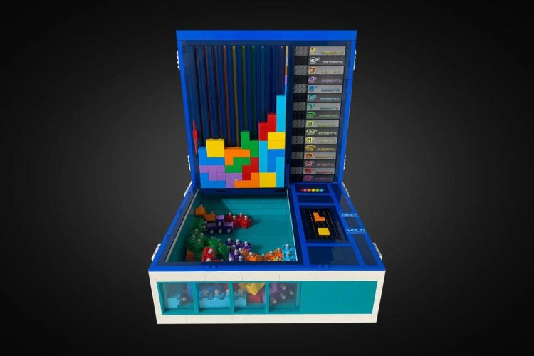Este Conjunto LEGO Tetris Realmente Jogável Comemora O 40º Aniversário Do Jogo Digital