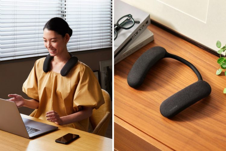 Os Novos Alto-falantes BRAVIA Da Sony São Como Usar Um Home Theater Pendurado No Pescoço