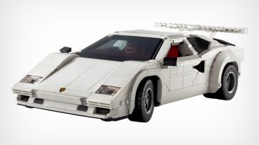 LEGO lança réplica do Lamborghini Countach de 1506 peças com motor V12 detalhado